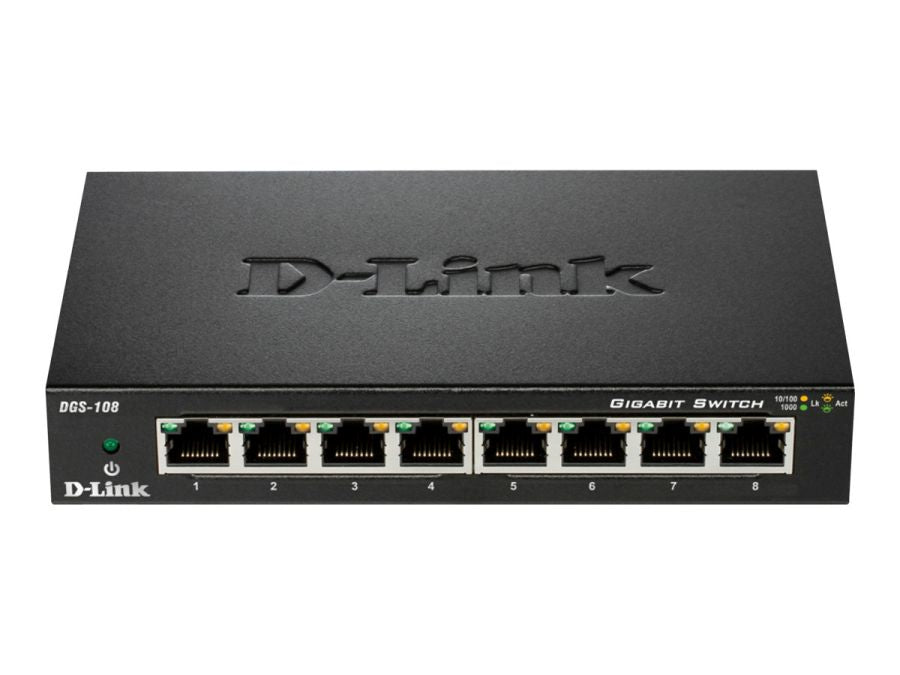 ETHERNET SWITCH 8 X GIGABIT