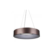 V-Tac 30W LED lysekrone - Kaffefarvet, blødt lys, dæmpbar, varm hvid, inkl. lyskilde