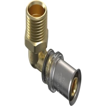 Wavin Tigris M5 overg. vinkel 25x3/4" med nippel