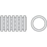 Aquadrain 293/253 x 6000 mm SN8 fuldslidset rør med muffe