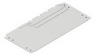 VANDRET AFDÆKNING 3M, 1,5M SKABSSKINNER