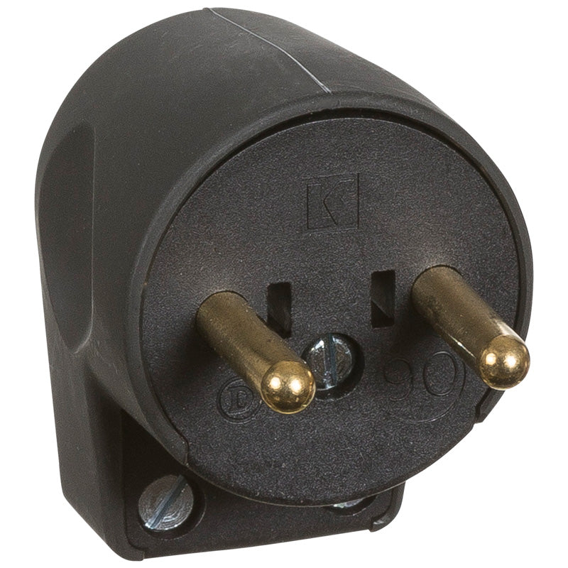 Stikprop u/jord rund vinkel koksgrå