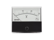 Analog spændings-panelmeter - 30Vdc (70x60mm)