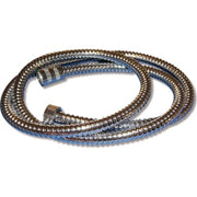 1500 mm Metalslange krom 1kon. 1 omløber