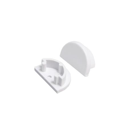 DIOFLEX endestykke ARC12 D hvid 2 stk