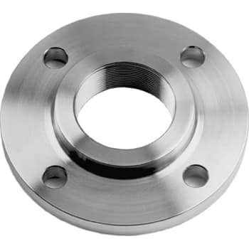 1.1/4" Galvaniseret gevindflange P250GH EN1092-1 PN10-40