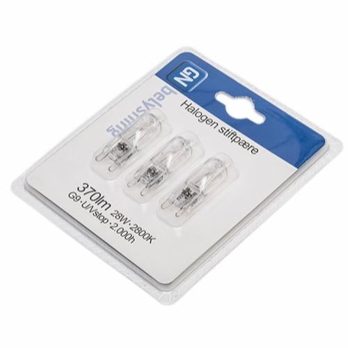 HALOSPAR G9 230V 28W klar (3)