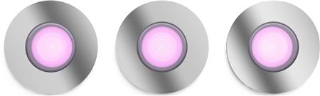 XAMENTO HUE RECESSED CHROME 3X5.7W