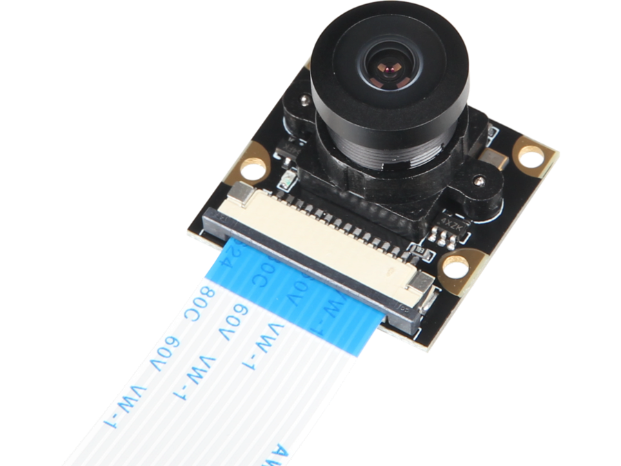 Raspberry Pi vidvinkels kameramodul - 5Mpix, 720/1080p