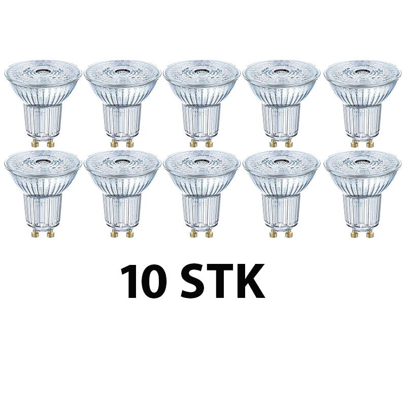 OSRAM GU10 Reflektor 4.3W 2700K 10 stk. pr. pakke