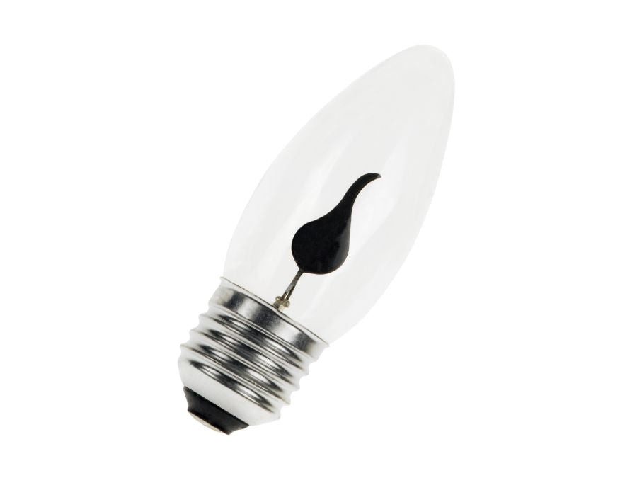 Kertepære - 240V / 3W, E27 sokkel (Ø35mm) Flame
