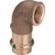 22 mm x 1/2" Vinkel Sanpress muffe/muffe