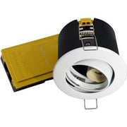 Indbygningsspot 230V GU10 Max 7W LED - mat hvid