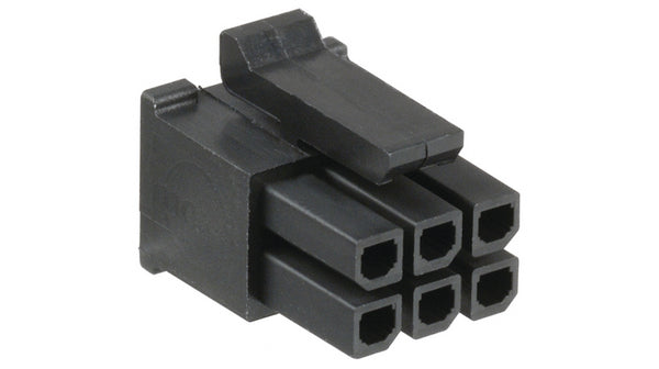 Ledning-til-print hunstik - Micro-Fit 3.0, 3mm, 2x3pol