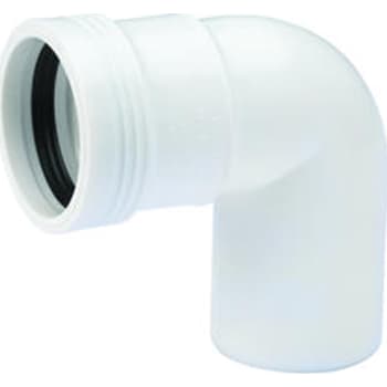 Wavin Ø50mm x 87,5° Bøjning, PP hvid