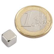 Magnet, neodynium - Blok N42 Ni 7x7x7mm (1 stk.)