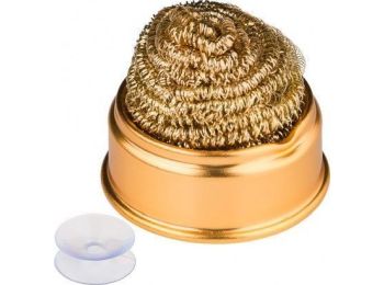 Loddespids renseskål m. metalsvamp - Hobby