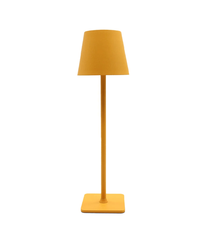 Opladelig LED bordlampe, Gul, touch dæmpbar