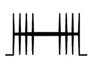 Køleplade - 40mm 1 x TO3 2,9°C/W