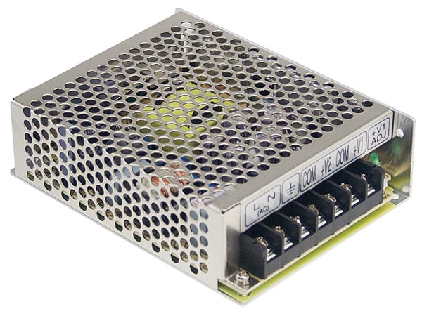 Strømforsyning til indbygning - 24VDC / 2,2A / 52,8W