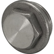 3/4" Endeprop til fordelerrør i messing med TEA belægning