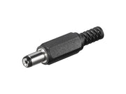 DC stik - Ø5,5 x 1,7 x 9,0mm i plasthus