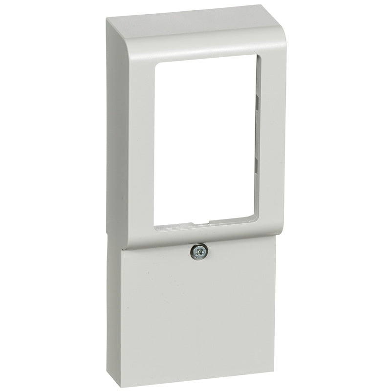 Dæksel for panelunderlag softline 1½ modul lysegrå