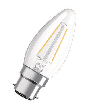 OSRAM Parathom Retro kerte 2,5W/827 (25W) B22d filament klar