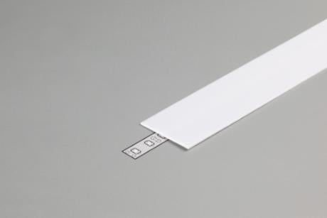 DIOFLEX afdækning G slide opal f/alu profil 1m
