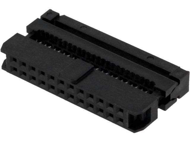 IDC fladkabelstik - 24pol hun (2mm)