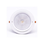 V-Tac 30W LED Spotlight - Hvid, Ø19,5 cm, Ø22,5 cm, 3 cm høj, Samsung LED chip, 2700lm, RA80, 230V