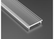 Cover til alu. LED profil, 12mm, Diffus UV best. (1m)