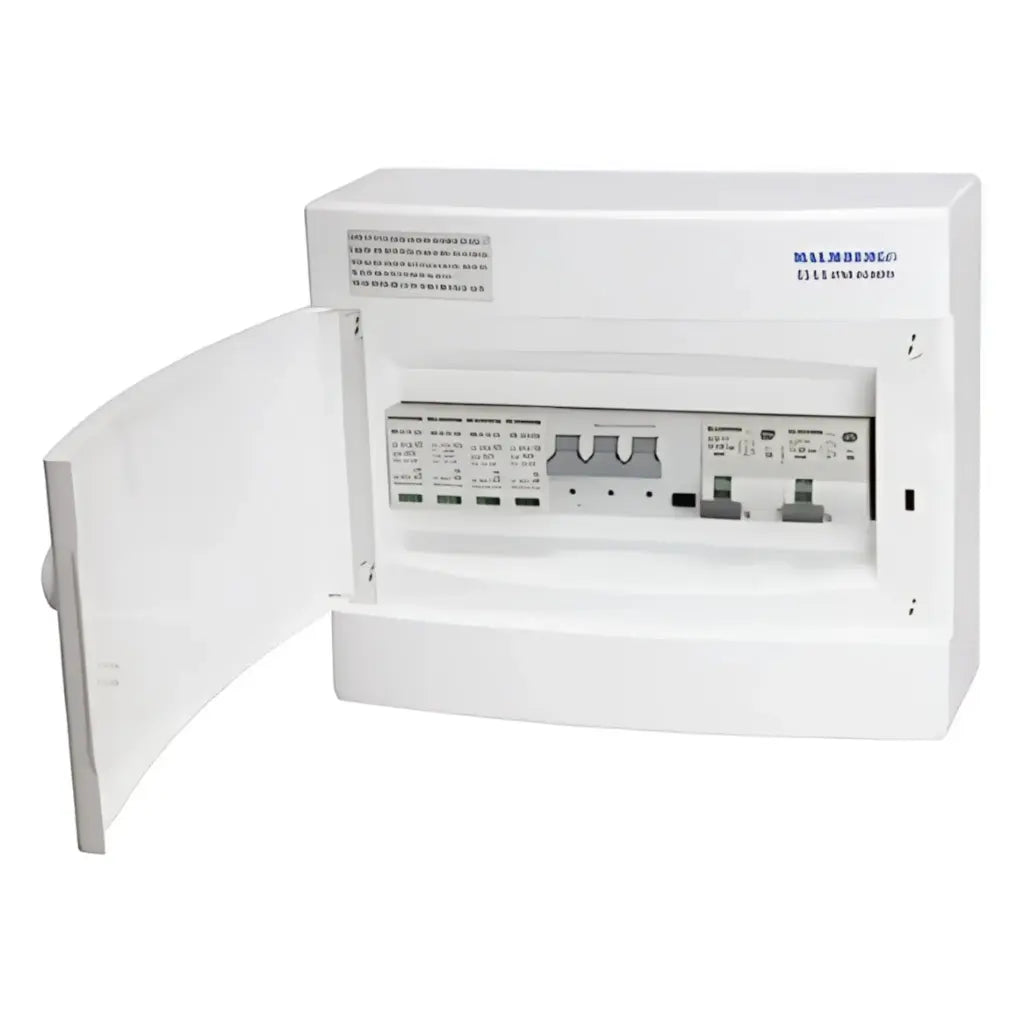 Færdigmonteret gruppetavle -  1xKombi 16A 3P+N + 2xKombi 10A 1P+N + Transient