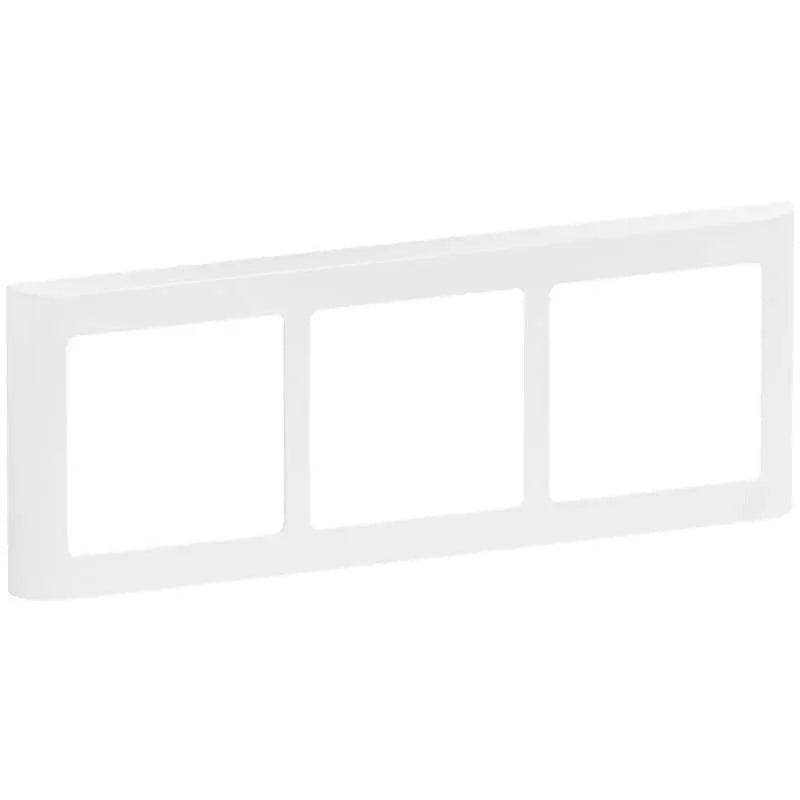 LK Fuga ramme SOFT 63 3x1m vandret - hvid