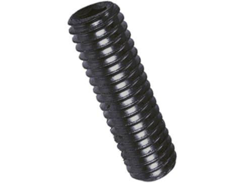 Pinolskrue, indvendig sekskant - M6 x 6mm, HEX-3mm (25 stk.)