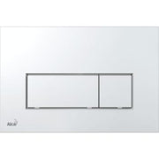 alca m571 thin betj. plade, blank krom plast