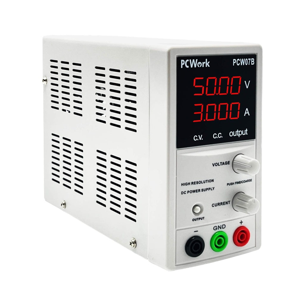 Laboratorie strømforsyning - 0-50Vdc, 3A