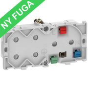 Fuga kombineret kl. 1 og kl. 2 tripel stikkontakt