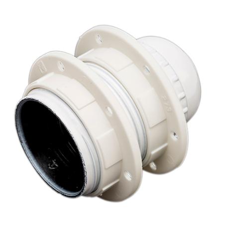 Kronefatning E27 hvid M10