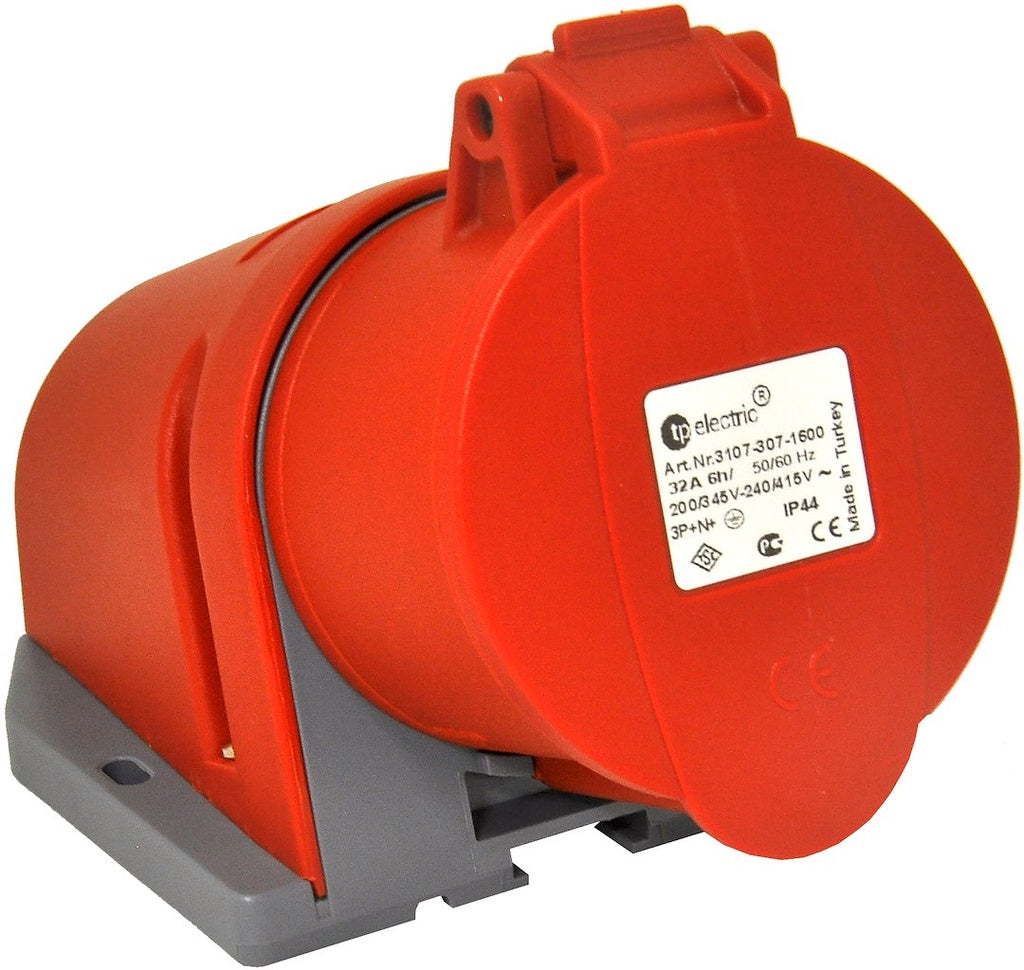 VÆGUDTAG 32A 3P+N+J 6H 400V