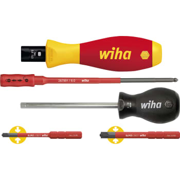 Wiha momentskruetrækker 1000 V, startpakke inkl. bits