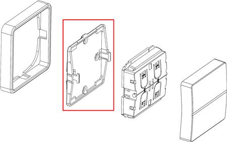 BAGPLADE, RESERVEDEL