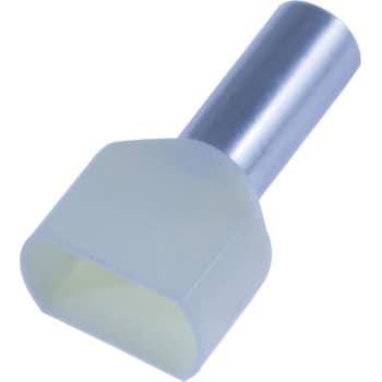 Tylle Isolerede dobbelt 2x10 mm², elfenben, Hi 2x10/14 (100) (W)