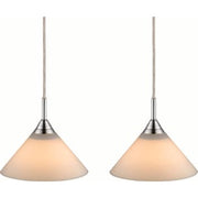 SKOMAGER Pendel sæt 2L opal glas