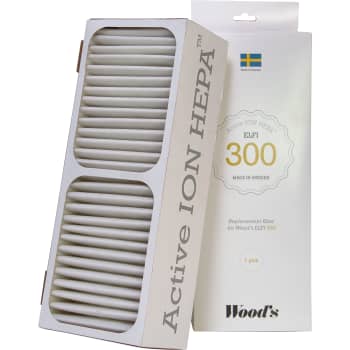 Woods HEPA filter til AL og ELFI 300 serie
