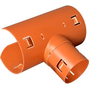 Wavin 60 x 60 mm 90 gr. PVC-drænsadelgren