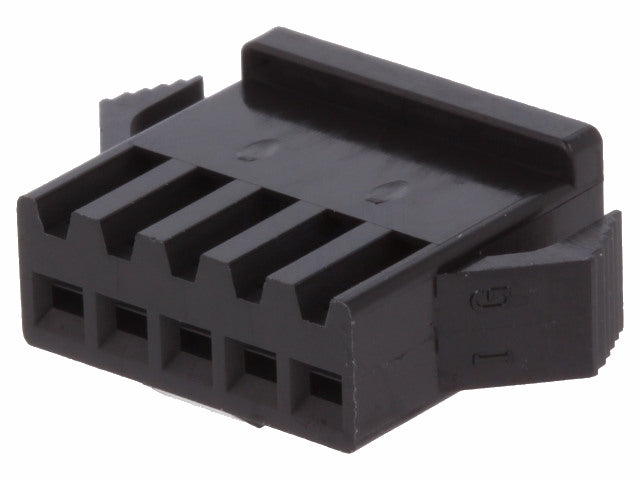 Ledning-til-ledning SM stikhus - 1x5pol hun (2,5mm)