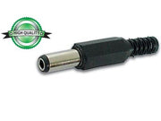 DC stik - Ø5,5 x 2,1 x 14mm i plasthus (HQ)