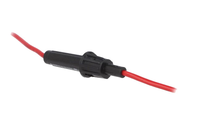 IN-LINE sikringsholder - Bajonettype, Ø6,3x32mm (maks. 10A)