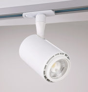 VELO LED TRACK LIGHT, 1-FASET, HVID, 8W, 230V